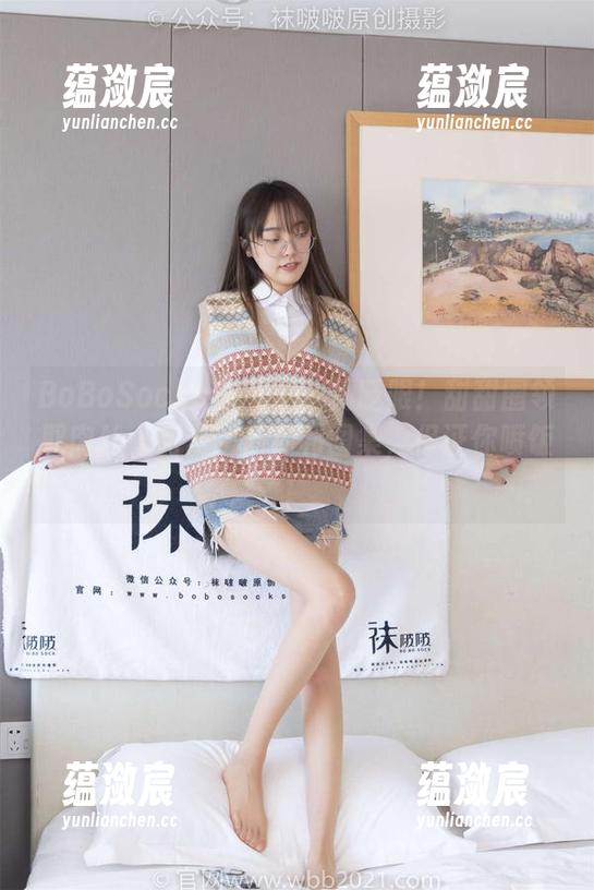 BoBoSocks袜啵啵-甜甜圈 BoBoSocks袜啵啵 - 别眨眼!甜甜圈领取肉丝(花絮版)福利图集,保证你喷饭!