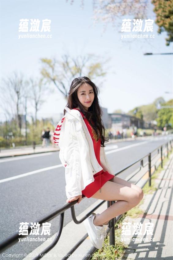 MiStar魅妍社 - 吊带的诱惑，Wendy智秀高清写真，像极了那段懵懂的岁月。