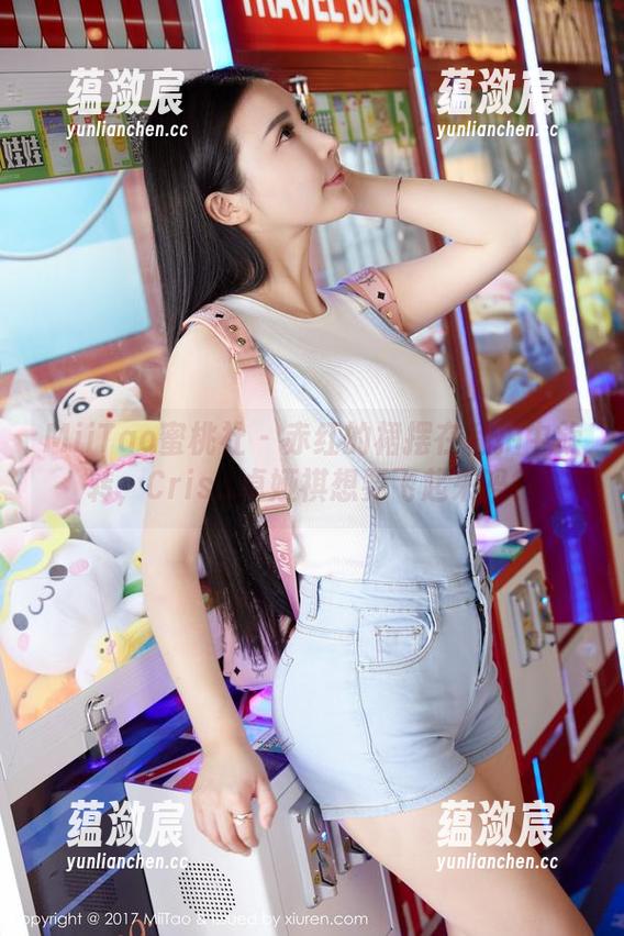 MiiTao蜜桃社 - 赤红的裙摆在私拍中旋转，Cris_卓娅祺想要飞起来吗？