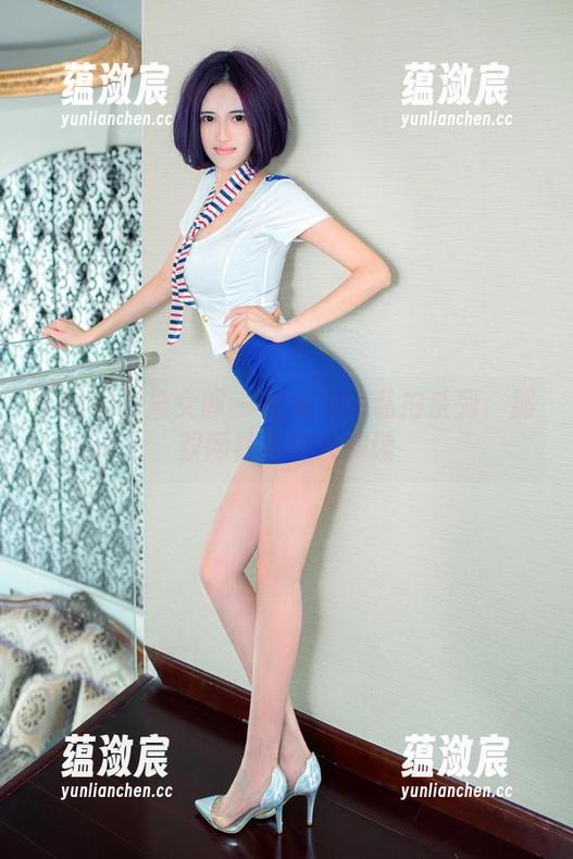 TuiGirl推女郎 - 胡允儿的私拍系列：那双网袜等你来解读