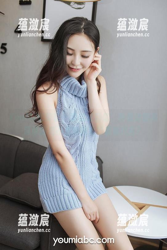 YouMi尤蜜荟 - 静谧又自信，乔雅冰的高清原图是不是轻熟女的最佳代言？