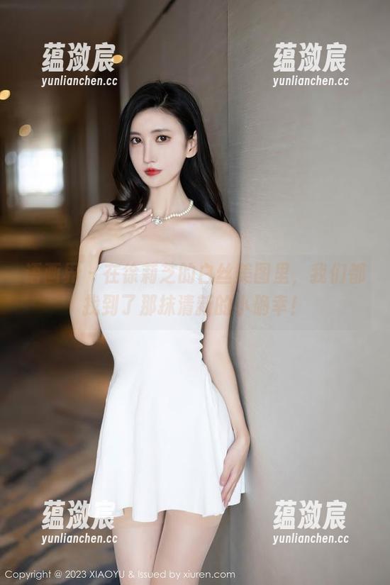 语画界 - 在徐莉芝的白丝美图里，我们都找到了那抹清新的小确幸！