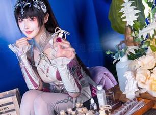 露儿大魔王又更新了，作品“雷电将军”，每一个细节都在暗示着霸气！