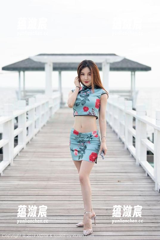 魅妍社 - Ashely丽丽再度化身女神，最新图片令人忍不住想多看几眼～这角度、这神情，绝了。